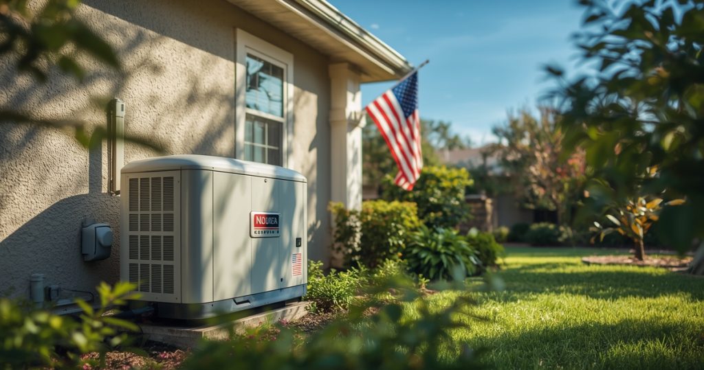Lucid Origin A Serene Florida Home Exterior With A Backup Gene 1